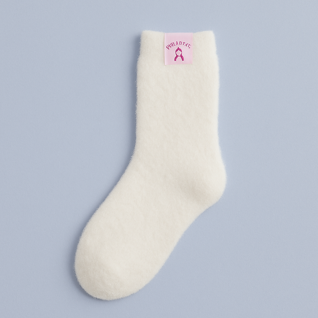 Thickened Warm Mid-calf Length Socks Ins Fashionable Heel Cloth