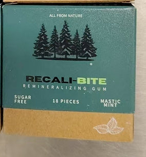 Organic MASTIC MINT Miracle Remineralizing Chewing Gum